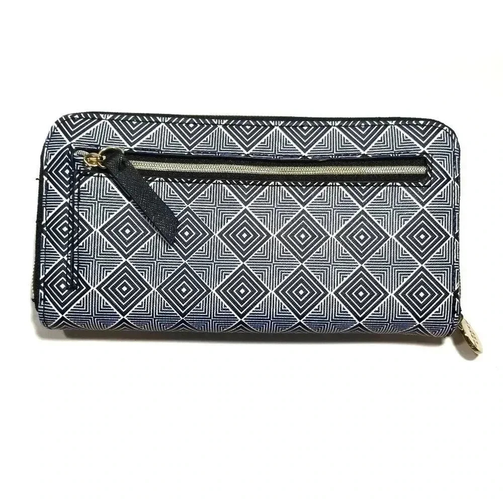 {Dabney Lee} Geometric Shapes Zipper Wallet - Picture 2 of 9